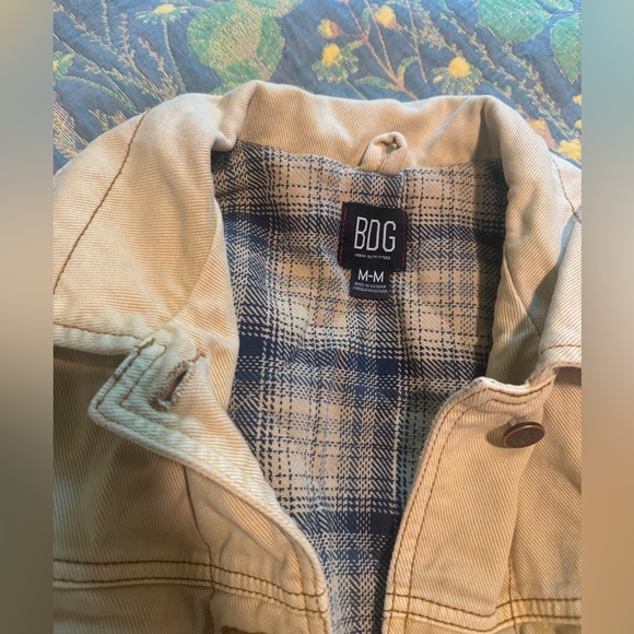 BDG Cropped Yellow Jean Jacket - Picture 2 of 5